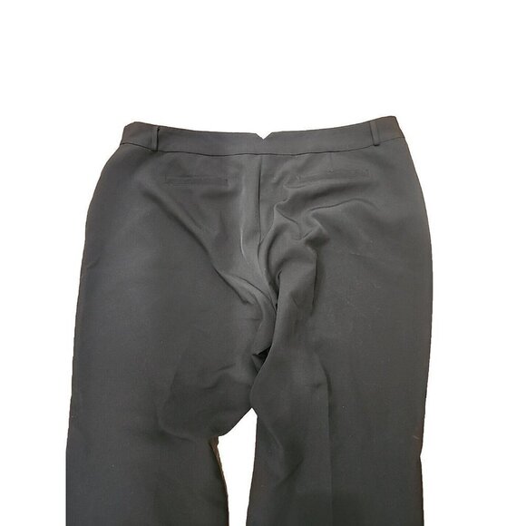 Ashley Stewart Pants Black Straight Leg High Rise Stretch Women's 22 - Picture 6 of 8